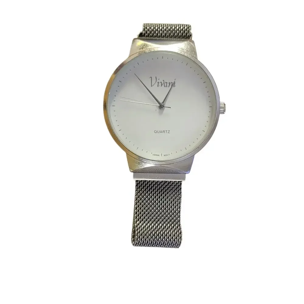 Vivani Ladies Watch 38MM watch face Quartz‎ New Battery Elegant Y2K easy to read